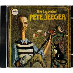 Seeger Pete Käytetty CD The Essential  kansi EX levy VG+ Käytetty CD