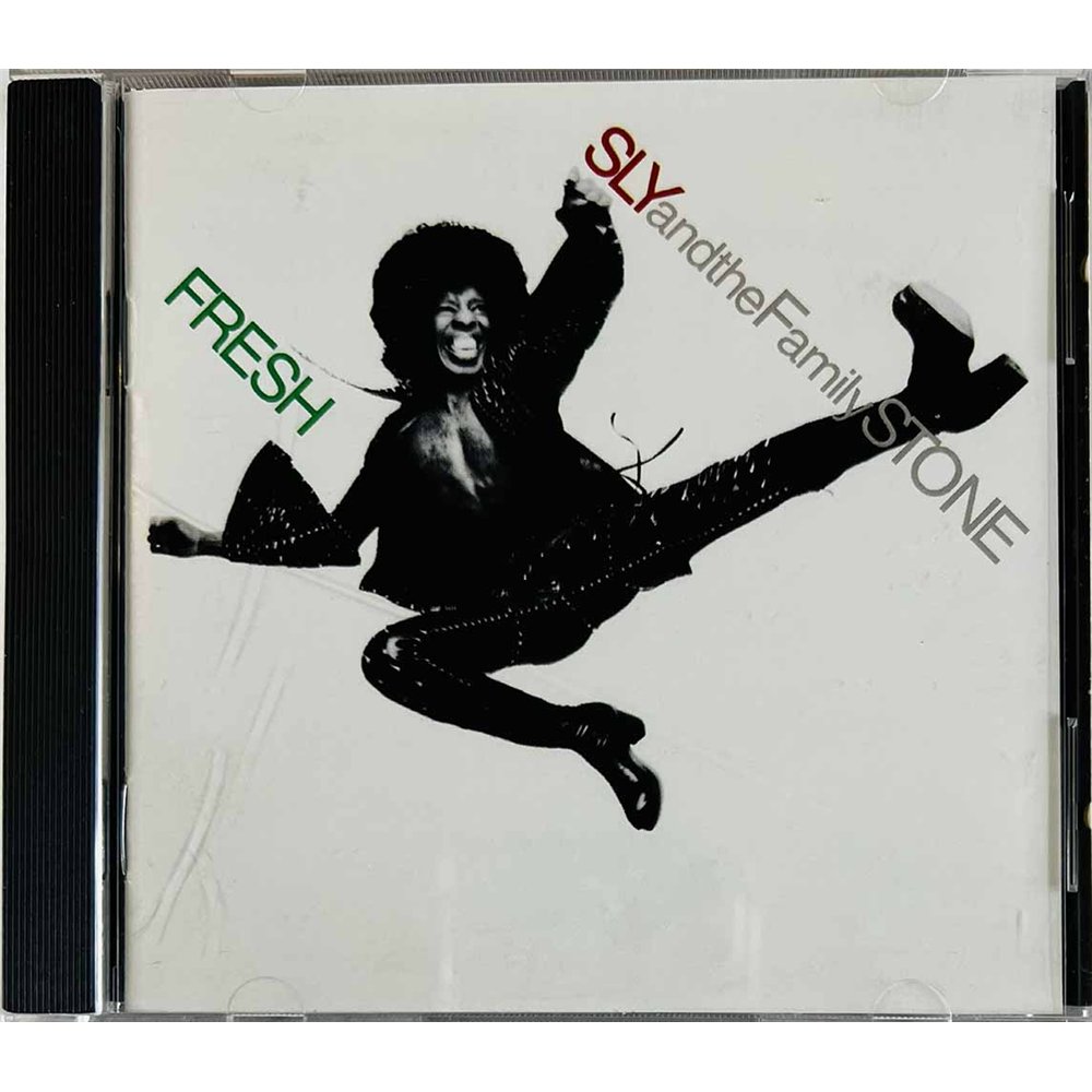 Sly & The Family Stone Käytetty CD Fresh  kansi EX levy EX Käytetty CD