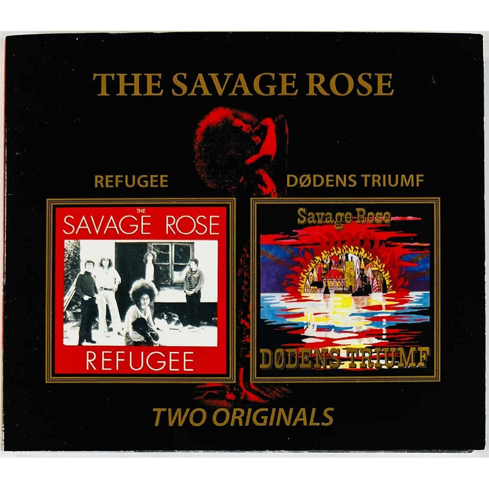 Savage Rose Käytetty CD Refugee / Dødens Triumf (Two Originals)  kansi EX levy EX Käytetty CD