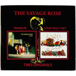 Savage Rose Käytetty CD Travelin' / Your Daily Gift  kansi EX levy EX Käytetty CD