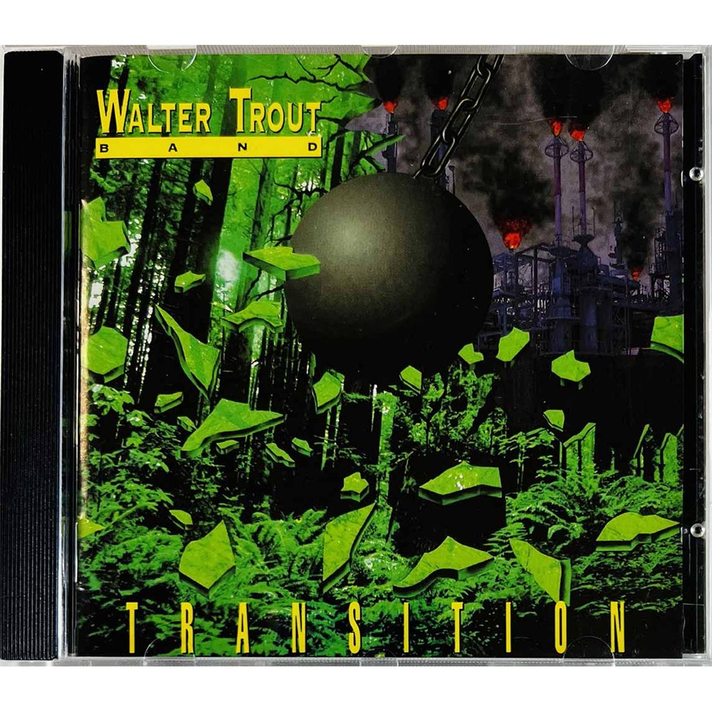 Walter Trout Band Käytetty CD Transition  kansi EX levy EX Käytetty CD