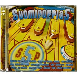 Apulanta, Nightwish, HIM, 69 Eyes Käytetty CD Suomipoppia 5 2CD  kansi EX levy EX Käytetty CD