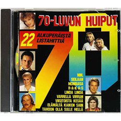 Kirka, Danny & Armi, Tapani Kansa Käytetty CD 70-luvun huiput 22 alkuperäistä hittiä  kansi EX levy EX Käytetty CD
