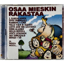 Ville Valo, Dingo, Leevi and the Leavings Käytetty CD Osaa mieskin rakastaa 2CD  kansi EX levy EX- Käytetty CD