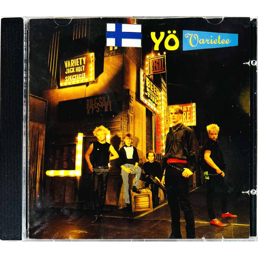 Yö Käytetty CD Varietee  kansi VG levy VG+ Käytetty CD
