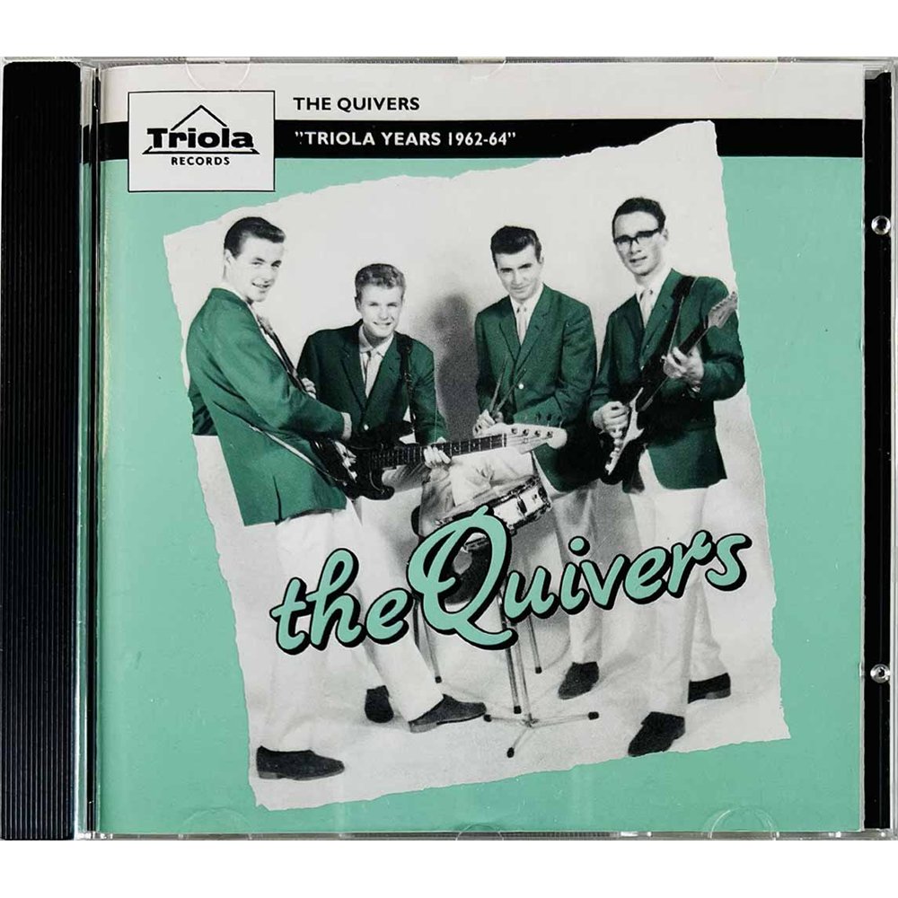 Quivers Käytetty CD The Quivers Triola years 1962-1964  kansi EX levy EX Käytetty CD