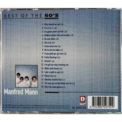 Manfred Mann Käytetty CD Best of the 60’s  kansi EX levy EX Käytetty CD