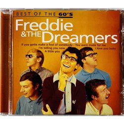 Freddie & the Dreamers Käytetty CD Best of the 60’s  kansi EX levy EX Käytetty CD