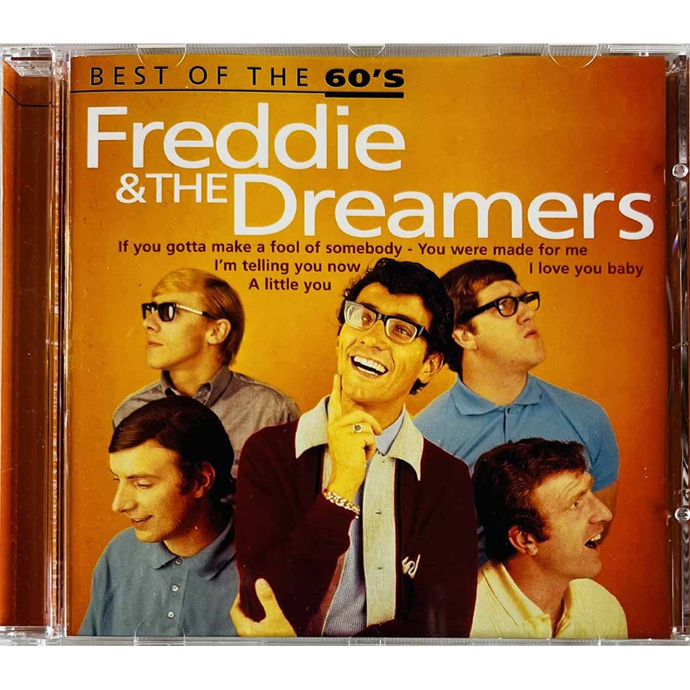 Freddie & the Dreamers Käytetty CD Best of the 60’s  kansi EX levy EX Käytetty CD