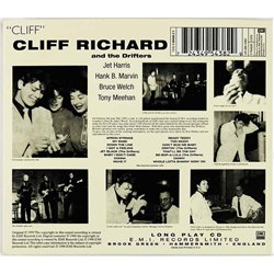 Richard Cliff, The Drifters Käytetty CD Cliff  kansi EX levy EX Käytetty CD