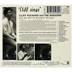 Richard Cliff, The Shadows Käytetty CD Cliff Sings  kansi EX levy EX Käytetty CD