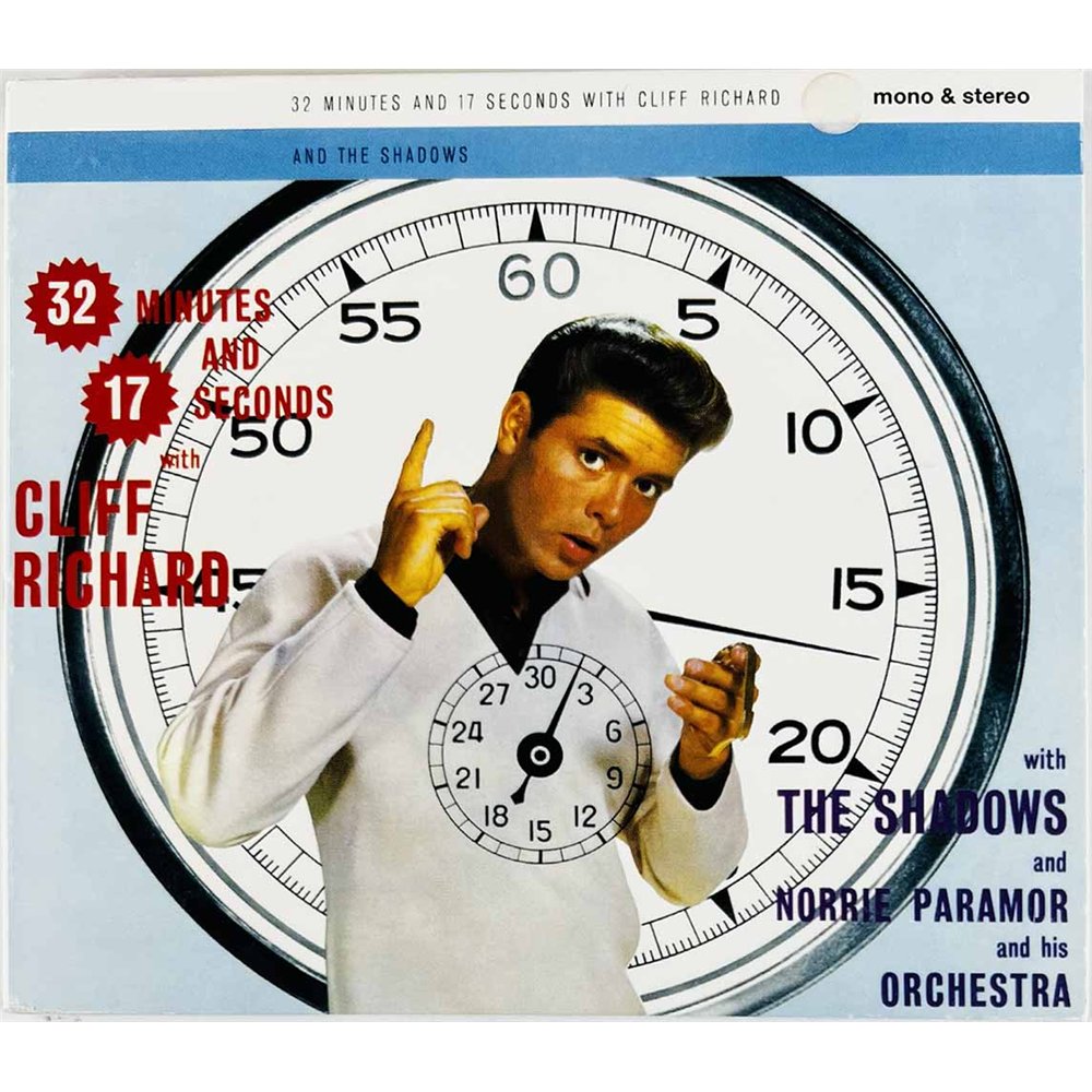 Richard Cliff Käytetty CD 32 minutes and 17 seconds  kansi EX levy EX Käytetty CD