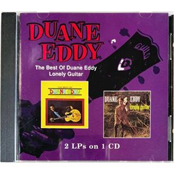 Eddy Duane Käytetty CD Best of / Lonely guitar  kansi EX levy EX Käytetty CD