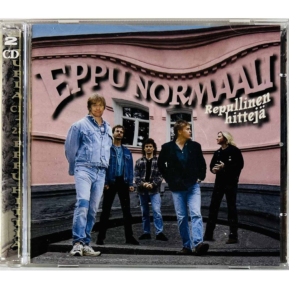 Eppu Normaali Käytetty CD Repullinen Hittejä 2CD  kansi EX levy VG+ Käytetty CD