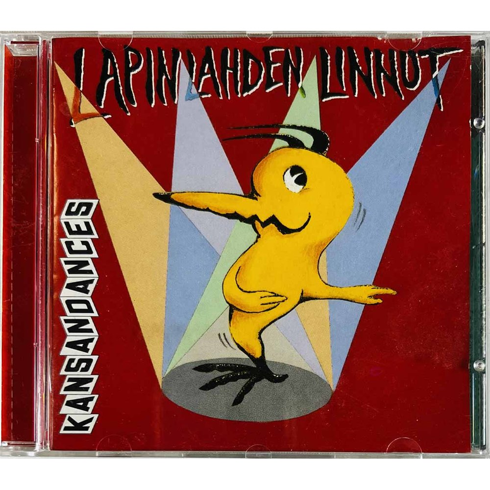 Lapinlahden Linnut Käytetty CD Kansandances  kansi EX levy VG+ Käytetty CD