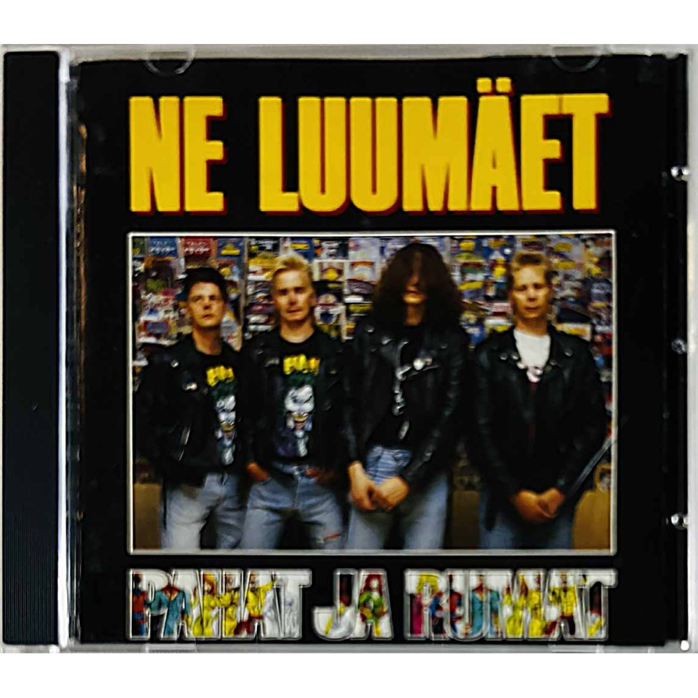 Ne Luumäet Käytetty CD Pahat ja Rumat  kansi EX levy VG+ Käytetty CD