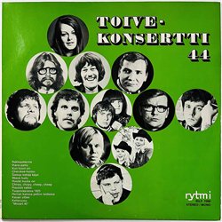 Koivistolaiset, Iivana Nyhtänköljä, Kid LP Toivekonsertti 44  kansi VG+ levy EX- Käytetty LP