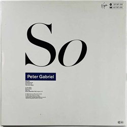 Gabriel Peter LP So  kansi EX levy EX Käytetty LP