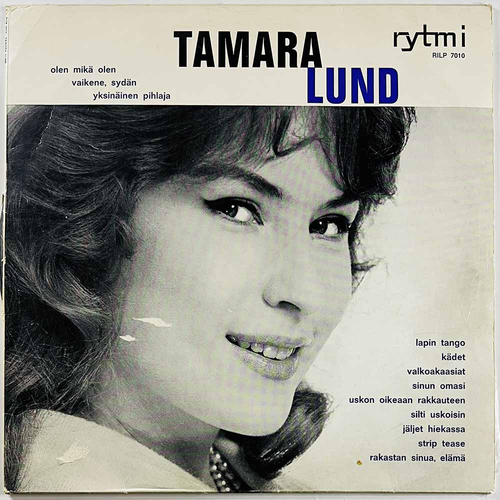 Lund Tamara LP Tamara Lund  kansi VG- levy VG+ Käytetty LP