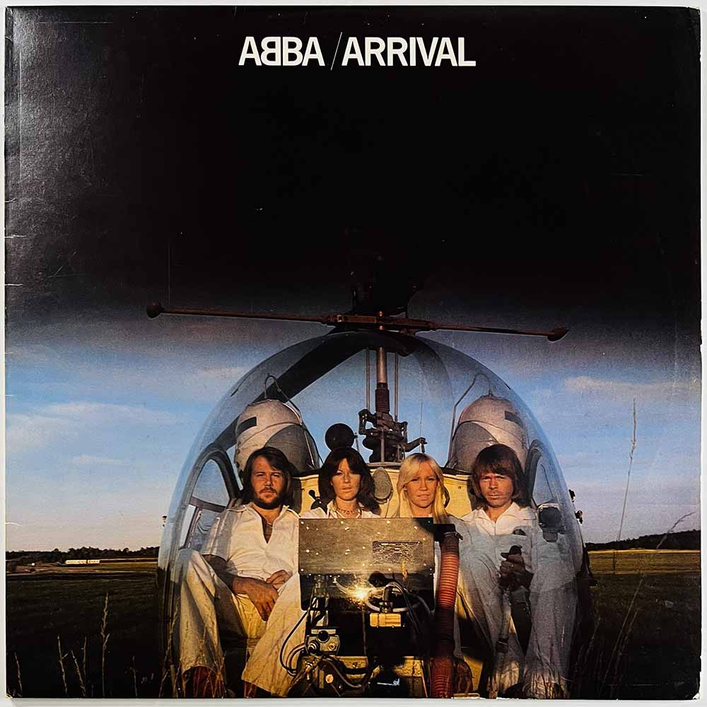 Abba LP Arrival  kansi EX- levy EX- Käytetty LP