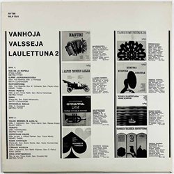 Metro-Tytöt, Matti Louhivuori, Henry Theel LP Vanhoja valsseja laulettuna 2  kansi EX levy EX Käytetty LP