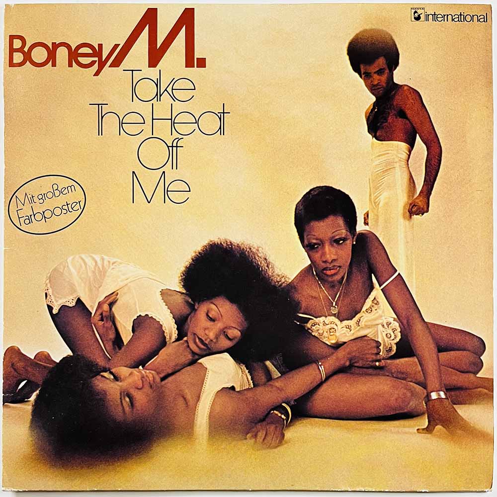Boney M. LP Take The Heat Off Me  kansi EX- levy EX Käytetty LP