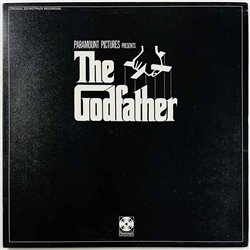 Rota Nino LP The Godfather soundtrack  kansi EX levy EX Käytetty LP