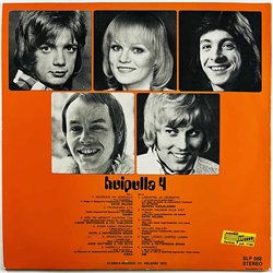 Ami, Danny, Kirka, Jussi Raittinen LP Huipulla 4  kansi EX levy EX Käytetty LP