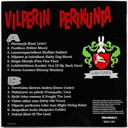 Vilperin Perikunta LP Gloria Vilperum  kansi EX- levy EX Käytetty LP