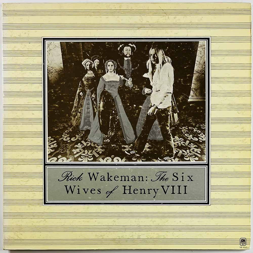 Wakeman Rick LP The six wives of Henry VIII  kansi EX- levy EX- Käytetty LP