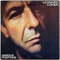 Cohen Leonard LP Various Positions  kansi EX levy EX Käytetty LP