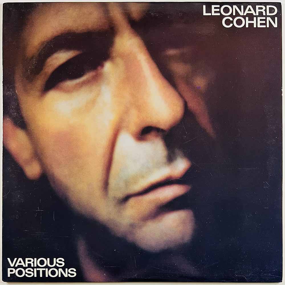 Cohen Leonard LP Various Positions  kansi EX levy EX Käytetty LP