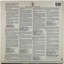 Cohen Leonard LP I'm Your Man  kansi VG+ levy EX Käytetty LP