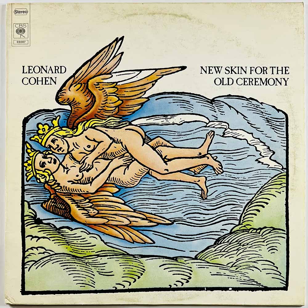 Cohen Leonard LP New skin for the old ceremony  kansi VG+ levy EX- Käytetty LP