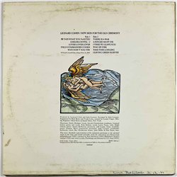 Cohen Leonard LP New skin for the old ceremony  kansi VG+ levy EX- Käytetty LP