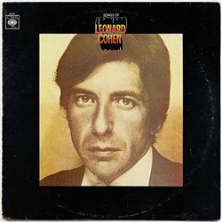 Cohen Leonard LP Songs of Leonard Cohen  kansi VG levy VG Käytetty LP