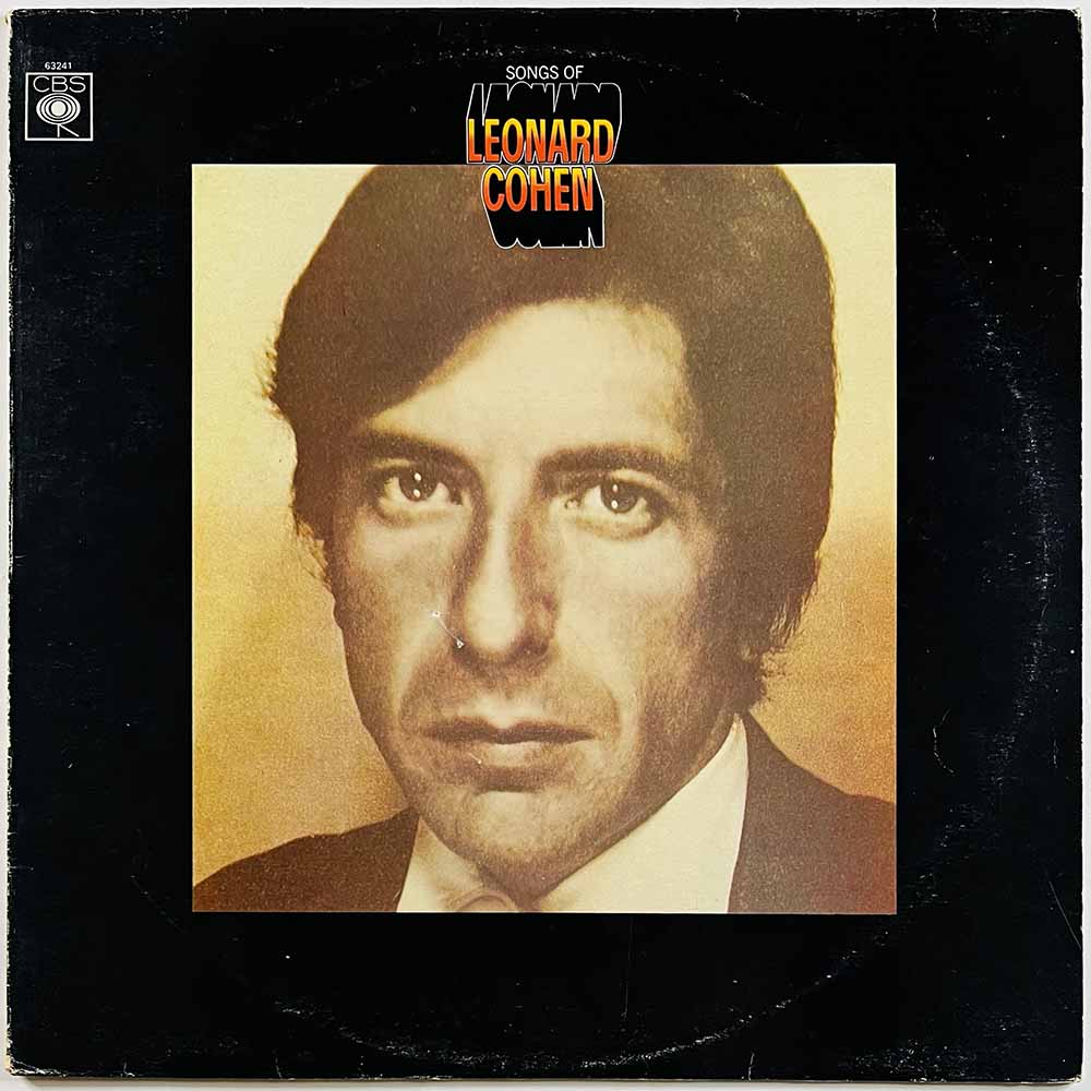 Cohen Leonard LP Songs of Leonard Cohen  kansi VG levy VG Käytetty LP