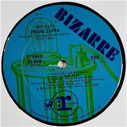 Zappa Frank LP Hot Rats  kansi VG levy VG+ Käytetty LP