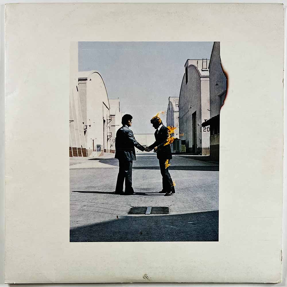 Pink Floyd LP Wish You Were Here  kansi VG+ levy VG+ Käytetty LP