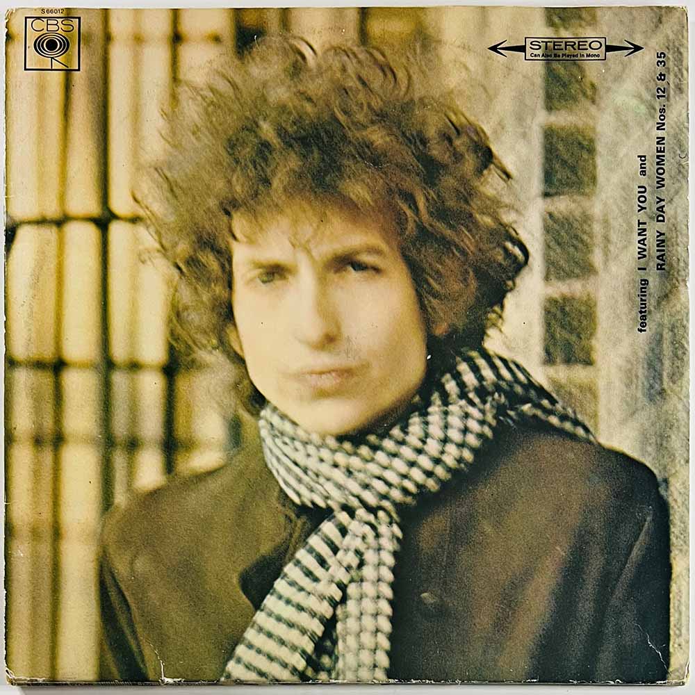 Dylan Bob LP Blonde on Blonde 2LP  kansi VG levy VG Käytetty LP