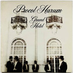 Procol Harum LP Grand Hotel  kansi VG levy EX Käytetty LP
