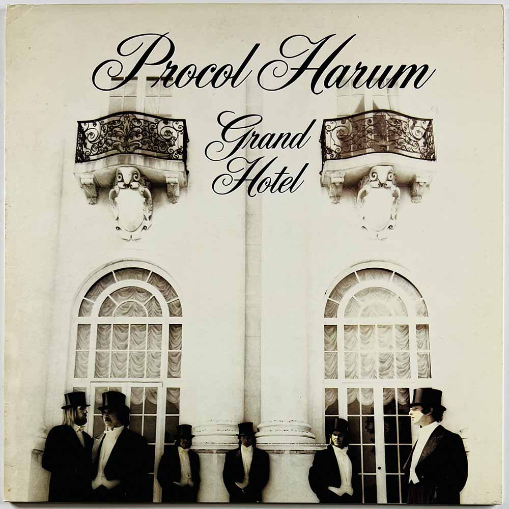 Procol Harum LP Grand Hotel  kansi VG levy EX Käytetty LP