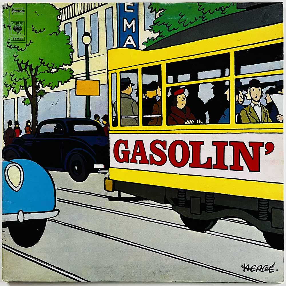 Gasolin’ LP Gasolin'  kansi VG+ levy EX- Käytetty LP