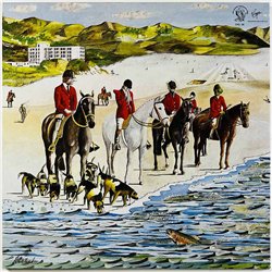 Genesis LP Foxtrot  kansi EX levy EX Käytetty LP