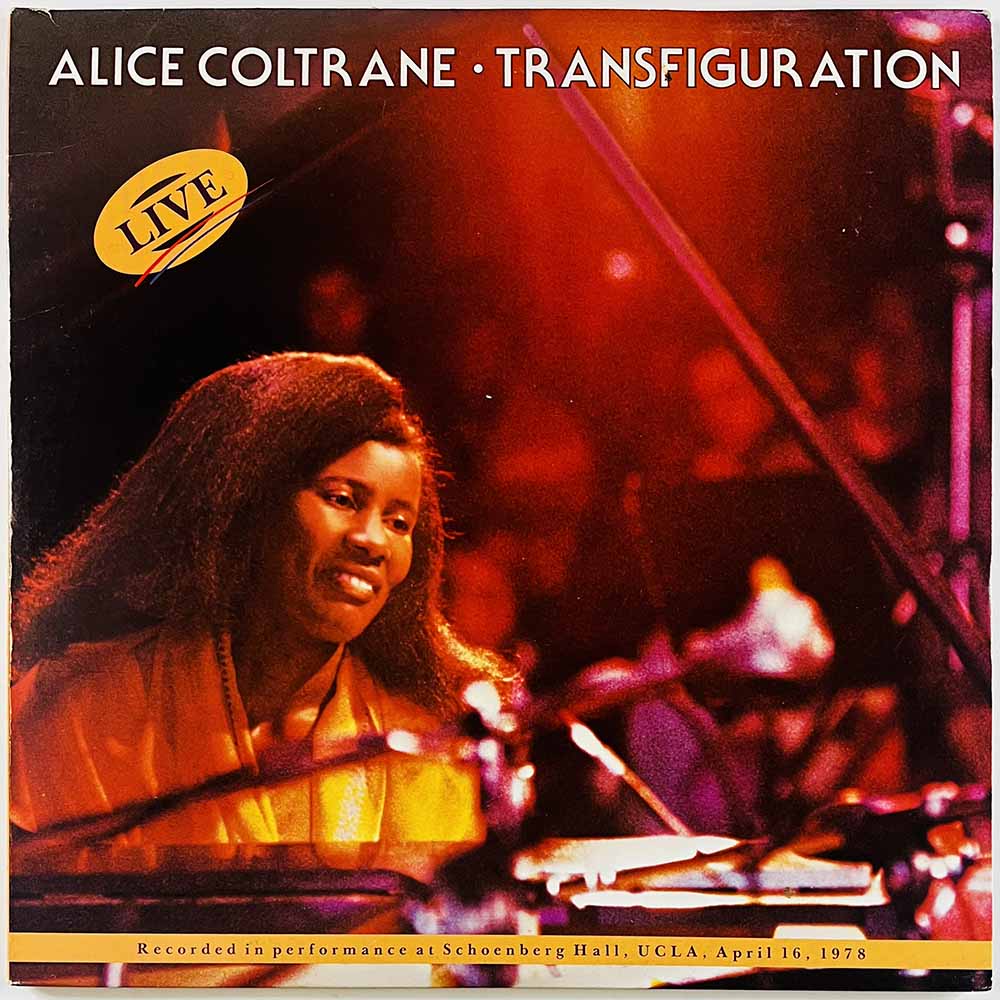 Coltrane Alice LP Transfiguration Live  kansi EX- levy VG+ Käytetty LP