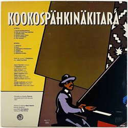 J. Karjalainen Ja Mustat Lasit LP Kookospähkinäkitara  kansi EX levy EX- Käytetty LP