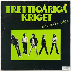 Trettioåriga Kriget LP Mot Alla Odds  kansi VG levy EX- Käytetty LP