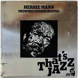 Mann Herbie LP Memphis Underground  kansi VG levy EX Käytetty LP