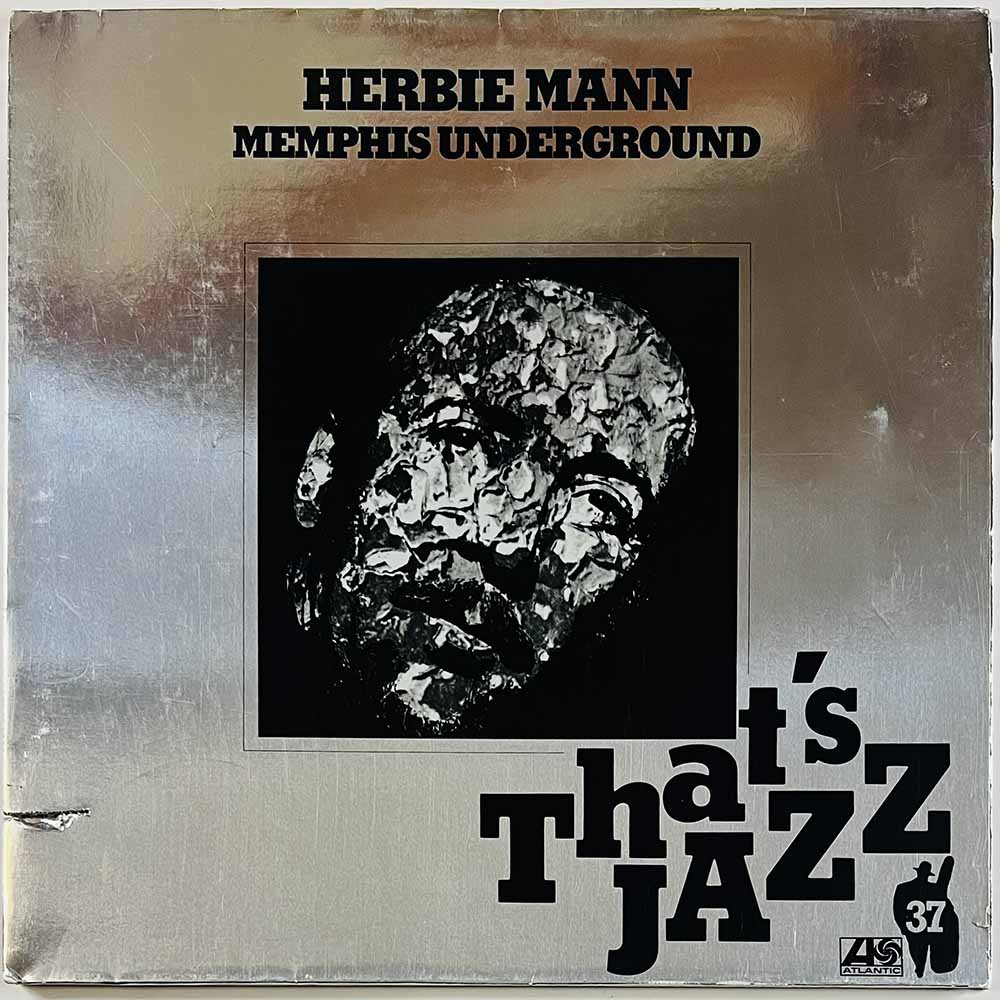 Mann Herbie LP Memphis Underground  kansi VG levy EX Käytetty LP