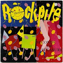 Rockpile LP Seconds of pleasure  kansi VG levy EX Käytetty LP